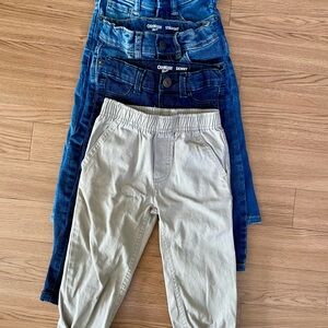 OshKosh B'gosh, Gap, Kid Headquarters size 2T toddler pants 4 pair